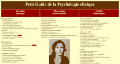 Desktop Screenshot of la-psychologie.com