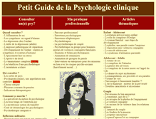 Tablet Screenshot of la-psychologie.com